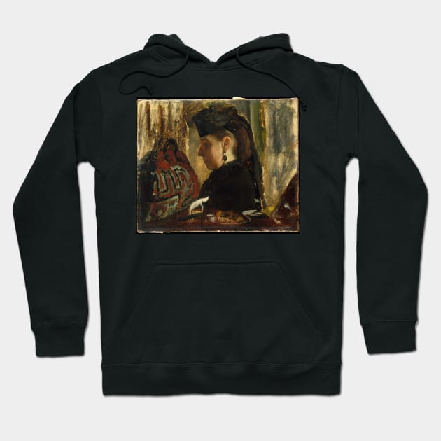 Mademoiselle Marie Dihau (1843–1935) Hoodie by EdgarDegas